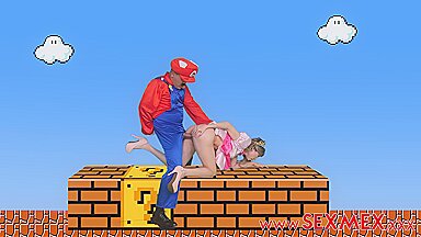 Super Mario Porno With Esmeralda Duarte And Kari Cachonda